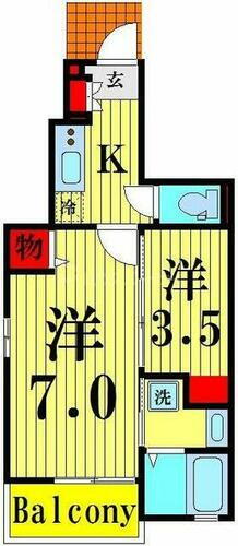 東京都足立区西新井５丁目 西新井大師西駅 1SK アパート 賃貸物件詳細