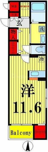 東京都足立区入谷２丁目 舎人駅 ワンルーム マンション 賃貸物件詳細