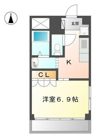 愛知県名古屋市南区堤町２丁目 大江駅 1K アパート 賃貸物件詳細