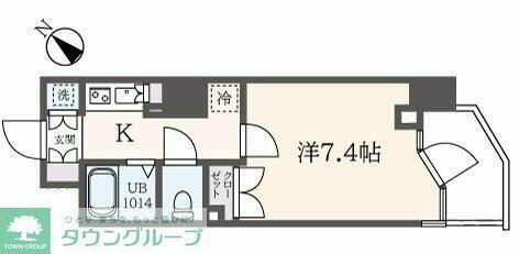 フェルテ中野 8階 1K 賃貸物件詳細