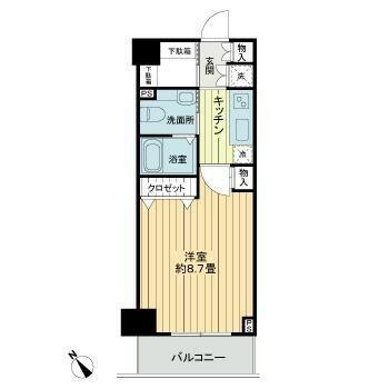 東京都練馬区貫井５丁目 中村橋駅 1K マンション 賃貸物件詳細