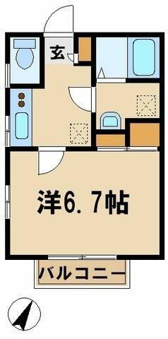 神奈川県横浜市青葉区美しが丘３丁目 たまプラーザ駅 1K アパート 賃貸物件詳細