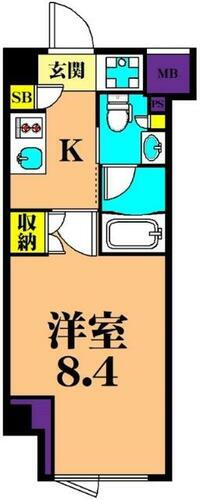 東京都品川区南品川２丁目 大井町駅 1K マンション 賃貸物件詳細