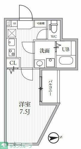 東京都西東京市柳沢５丁目 西武柳沢駅 1K アパート 賃貸物件詳細