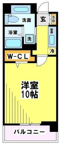 東京都調布市若葉町２丁目 仙川駅 1K マンション 賃貸物件詳細