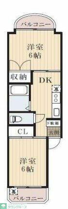 埼玉県川越市広栄町 川越駅 2DK マンション 賃貸物件詳細