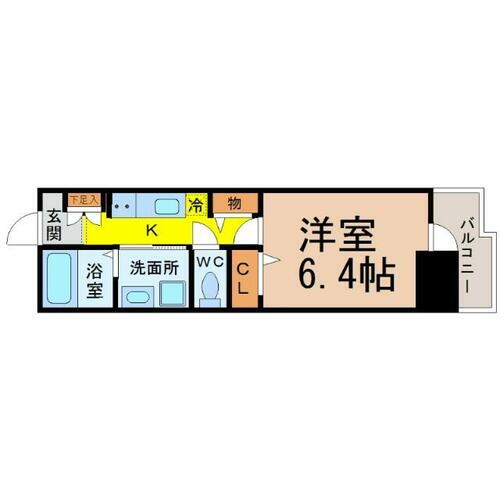 愛知県名古屋市中村区太閤通５丁目 太閤通駅 1K マンション 賃貸物件詳細