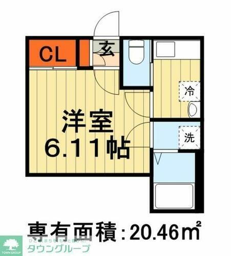 千葉県千葉市中央区葛城２丁目 本千葉駅 1K アパート 賃貸物件詳細