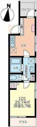 東京都葛飾区小菅１丁目 綾瀬駅 1DK アパート 賃貸物件詳細