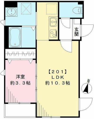 東京都目黒区碑文谷４丁目 都立大学駅 1LDK アパート 賃貸物件詳細