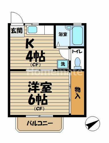 神奈川県鎌倉市大船４丁目 大船駅 1K アパート 賃貸物件詳細