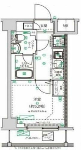 神奈川県横浜市南区睦町１丁目 吉野町駅 1K マンション 賃貸物件詳細