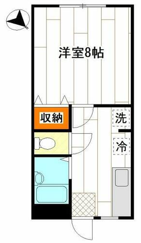 神奈川県川崎市高津区下作延５丁目 津田山駅 1K アパート 賃貸物件詳細