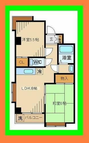 東京都府中市若松町１丁目 東府中駅 2LDK マンション 賃貸物件詳細