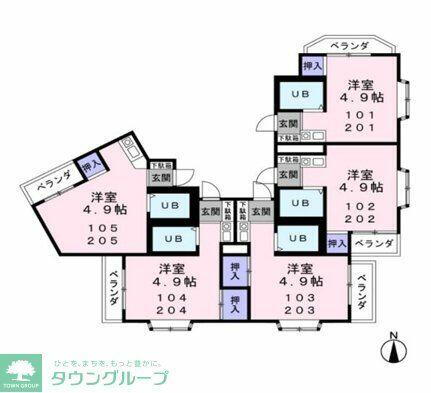 東京都世田谷区桜１丁目 宮の坂駅 ワンルーム アパート 賃貸物件詳細
