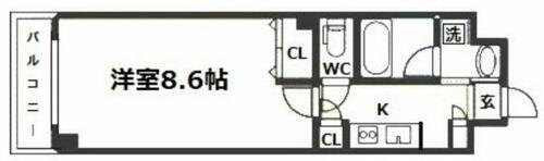 大阪府大阪市東成区大今里西２丁目 玉造駅 1K マンション 賃貸物件詳細