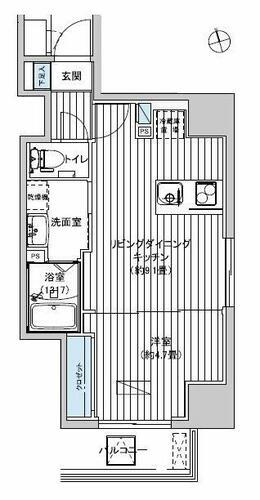 千葉県市川市八幡２丁目 京成八幡駅 1LDK マンション 賃貸物件詳細