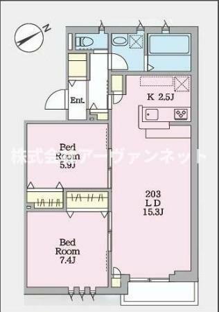 東京都大田区南馬込５丁目 西馬込駅 2LDK マンション 賃貸物件詳細