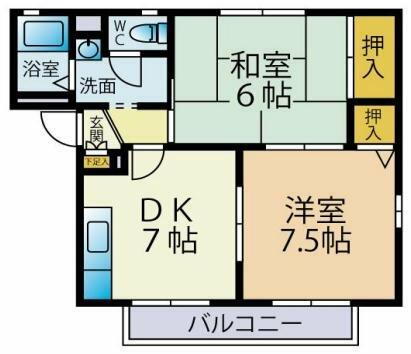 兵庫県尼崎市西昆陽１丁目 武庫之荘駅 2DK アパート 賃貸物件詳細