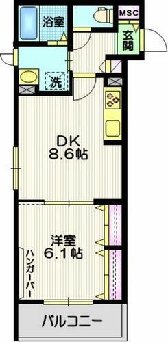 東京都大田区中央４丁目 池上駅 1DK マンション 賃貸物件詳細
