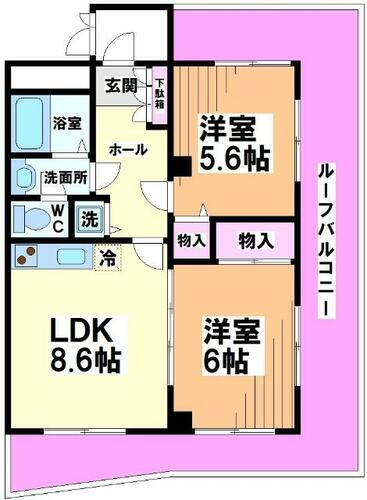 東京都杉並区和泉３丁目 永福町駅 2LDK マンション 賃貸物件詳細
