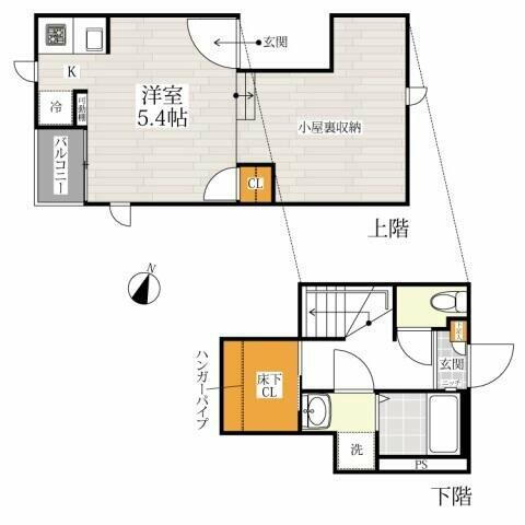 千葉県松戸市東松戸１丁目 東松戸駅 1K アパート 賃貸物件詳細