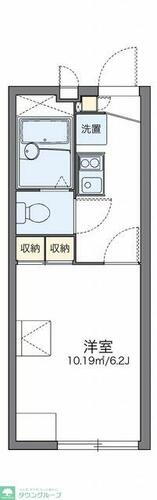 埼玉県川口市坂下町３丁目 鳩ヶ谷駅 1K アパート 賃貸物件詳細