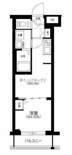 東京都新宿区大京町 四谷三丁目駅 1DK マンション 賃貸物件詳細