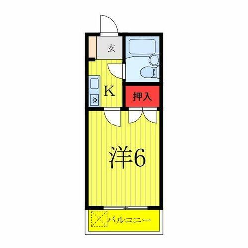 東京都板橋区蓮沼町 本蓮沼駅 1K アパート 賃貸物件詳細