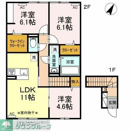 東京都府中市南町３丁目 分倍河原駅 3LDK アパート 賃貸物件詳細