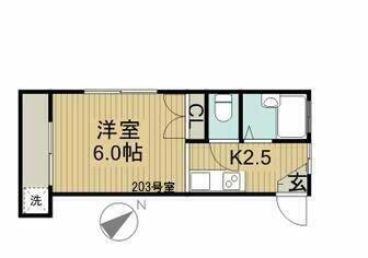 東京都豊島区上池袋２丁目 北池袋駅 1K アパート 賃貸物件詳細