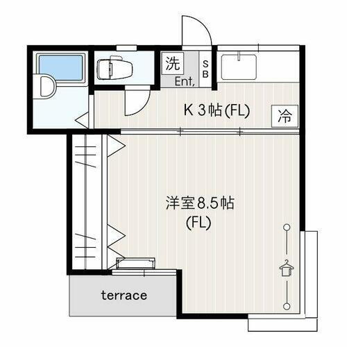 神奈川県川崎市高津区諏訪１丁目 二子新地駅 1K アパート 賃貸物件詳細