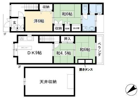 京都府京都市北区大宮西野山町 北大路駅 4DK 一戸建て 賃貸物件詳細