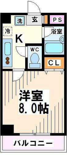 東京都世田谷区粕谷４丁目 千歳烏山駅 1K マンション 賃貸物件詳細