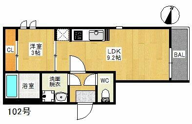 福岡県福岡市早良区野芥４丁目 野芥駅 1LDK アパート 賃貸物件詳細
