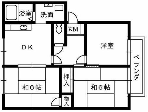 大阪府堺市西区鳳東町７丁 鳳駅 3DK アパート 賃貸物件詳細