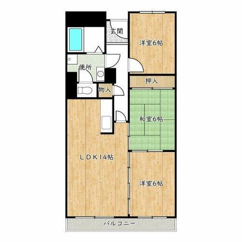 大阪府泉大津市池浦町３丁目 泉大津駅 3LDK マンション 賃貸物件詳細