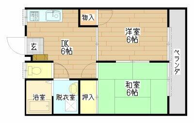 埼玉県蕨市南町１丁目 蕨駅 2DK アパート 賃貸物件詳細