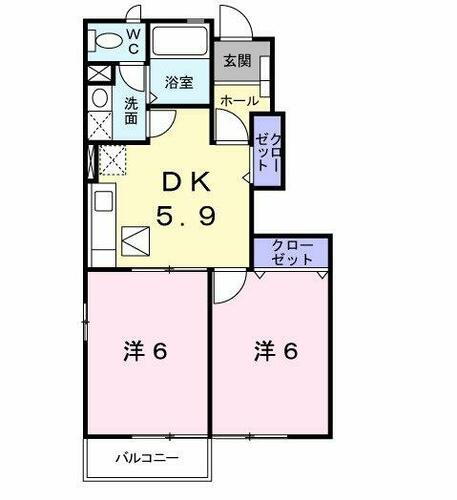 千葉県柏市若柴 柏の葉キャンパス駅 2DK アパート 賃貸物件詳細