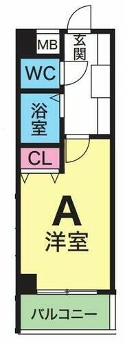 兵庫県明石市上ノ丸３丁目 明石駅 1K マンション 賃貸物件詳細