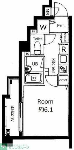 東京都杉並区下高井戸３丁目 桜上水駅 1K マンション 賃貸物件詳細