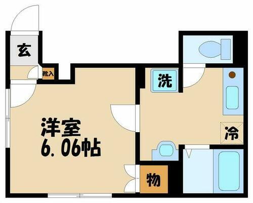 東京都府中市緑町３丁目 東府中駅 1K アパート 賃貸物件詳細