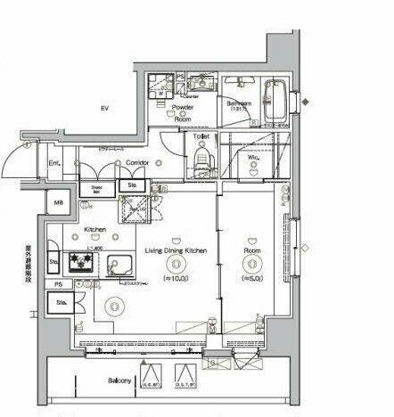 東京都台東区東上野４丁目 上野駅 1LDK マンション 賃貸物件詳細