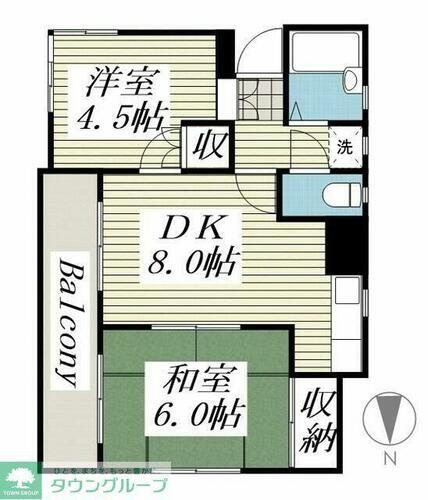 千葉県松戸市中根長津町 馬橋駅 2DK マンション 賃貸物件詳細