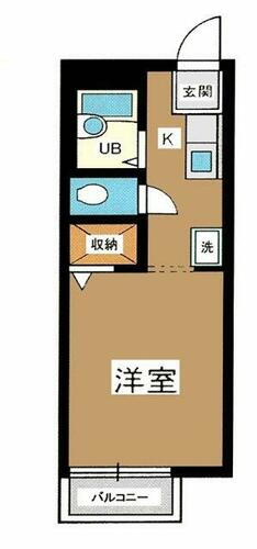 東京都大田区田園調布本町 沼部駅 1K アパート 賃貸物件詳細