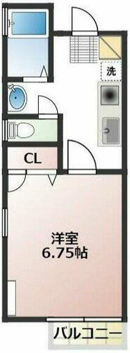 東京都江戸川区東葛西５丁目 葛西駅 1K アパート 賃貸物件詳細