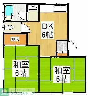 埼玉県新座市野火止５丁目 新座駅 2K アパート 賃貸物件詳細