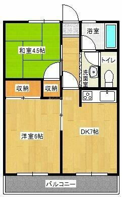 静岡県浜松市中央区領家２丁目 2DK アパート 賃貸物件詳細