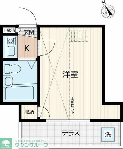 埼玉県坂戸市泉町３丁目 北坂戸駅 1K アパート 賃貸物件詳細