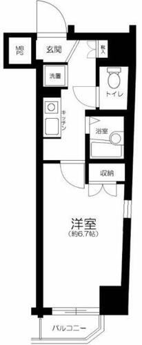 東京都港区白金３丁目 白金高輪駅 1K マンション 賃貸物件詳細